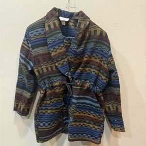 "YES FASHION" WOMEN'S 80'S CROPPED SHORT JACKET/TOP - MULTI
